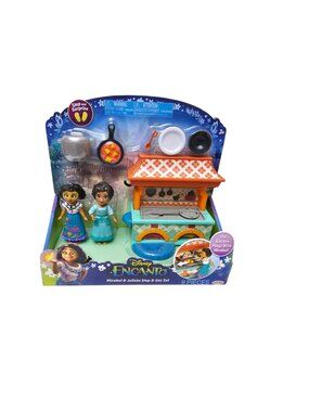 Encanto Disney Mirabel and Julieta Step and Stir Doll Playset 9 Pieces, New